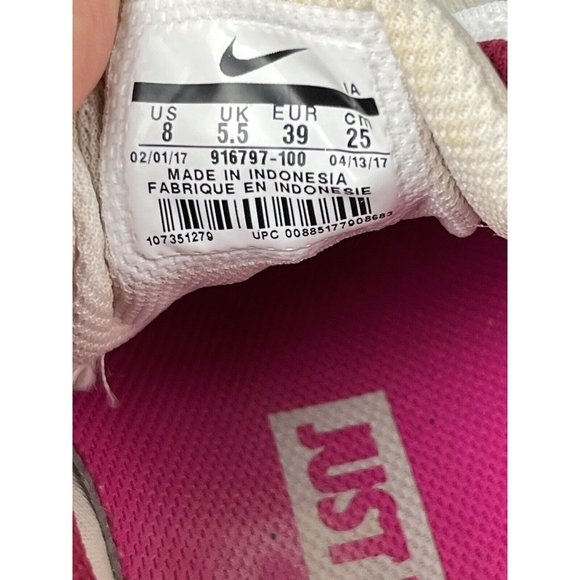 Nike Womens Sneakers MD Runner 2 Red 916797-100 Running Lace Up Mesh 8 - Picture 9 of 10